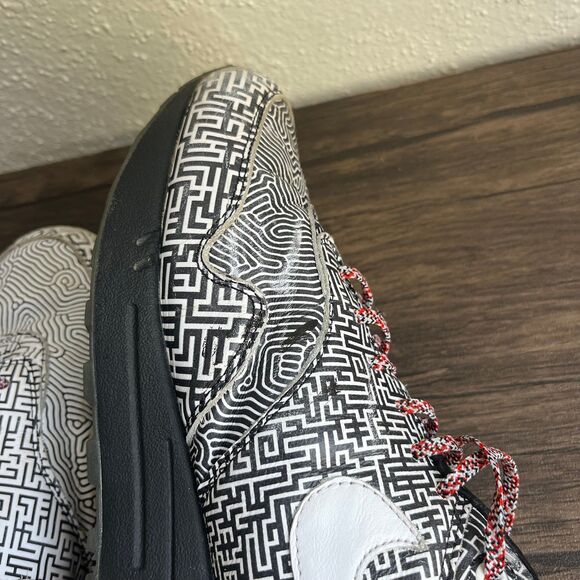 Nike Air‎ Max 1 On Air Tokyo Maze Black White Multicolor Mens Size 14 CI1505-001 - Picture 9 of 12